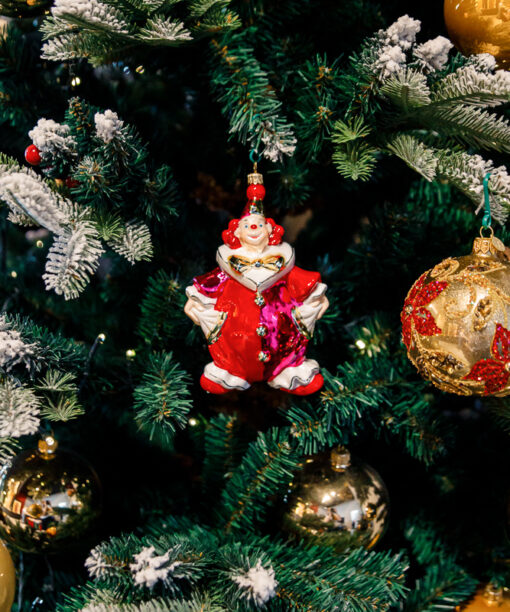 Pink clown with a bow  1k0a9861