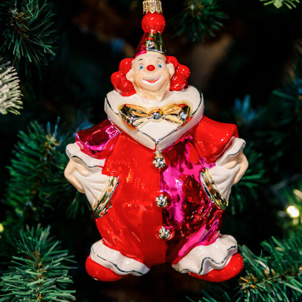 Pink clown with a bow 1k0a9862