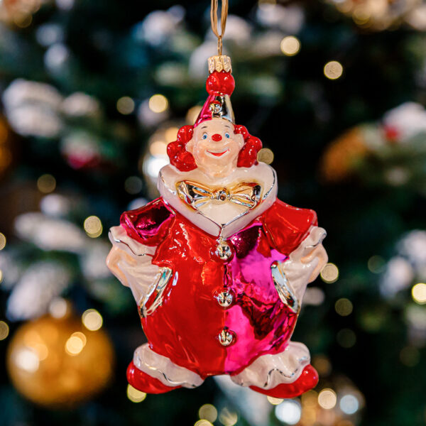 Pink clown with a bow 1k0a9882