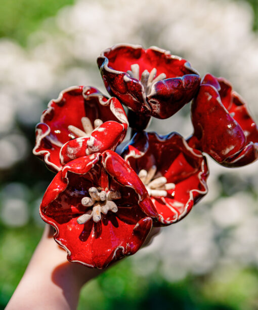 Ceramic poppies  1k0a9971 scaled