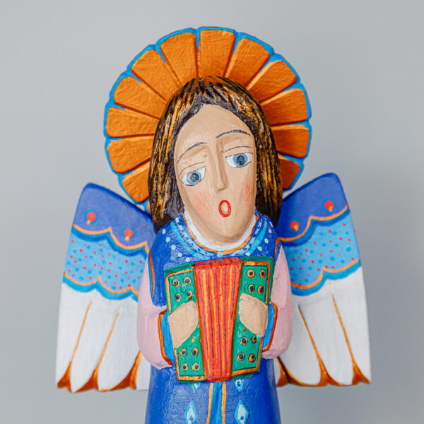 Jerzy Zbrożek - Angel with a green accordion 1k0a0720
