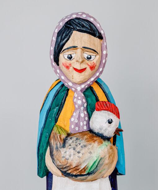 Zdzisław Błosiński - Women with a hen  1k0a0760