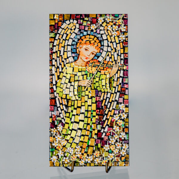 Mosaic - Guardian angel with a violin 1k0a1815