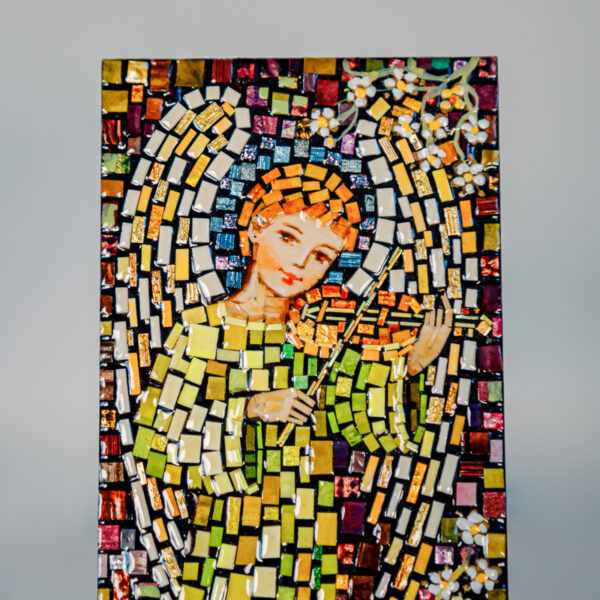 Mosaic - Guardian angel with a violin 1k0a1816