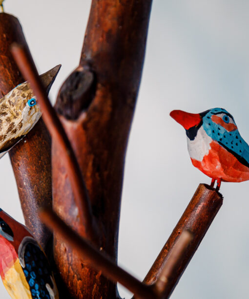 Eugeniusz Węgiełek -  Tree with birds  1k0a1834
