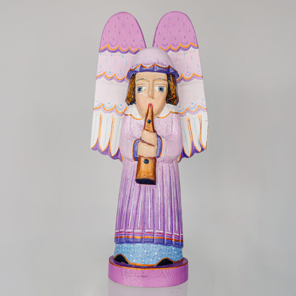 Jerzy Zbrożek - Violet angel with a flute 1k0a0736