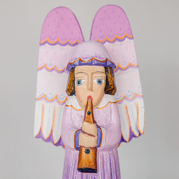 Jerzy Zbrożek - Violet angel with a flute 1k0a0737