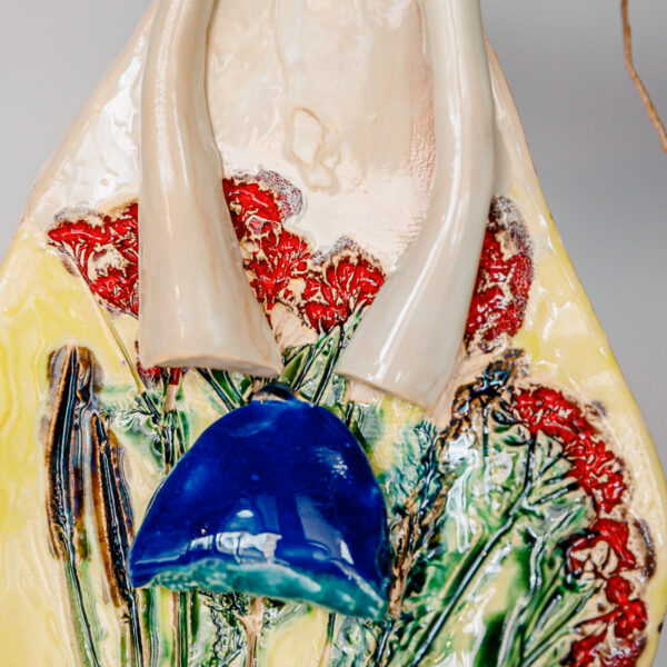 Duży ceramiczny anioł kwiatowy 1k0a0764