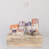 Ceramic houses with a star Domki9 9
