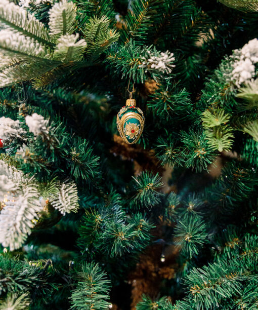 Mini Egg - Flower on green  1k0a3436