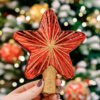 Christmas tree top - red star  1k0a3567
