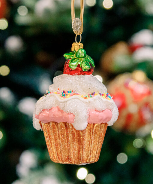 Cupcake with frosting and strawberry  1k0a5944