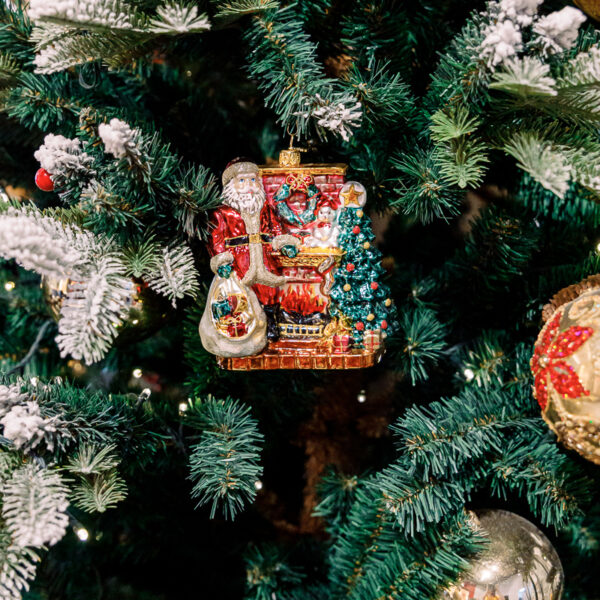 Fireplace with Santa Claus 1k0a5988