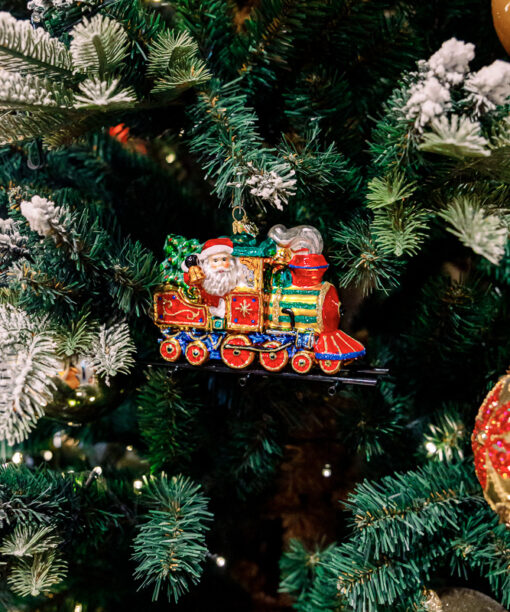 Santa Claus in the locomotive  1k0a6000