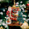 Fireplace with Santa Claus  1k0a6019
