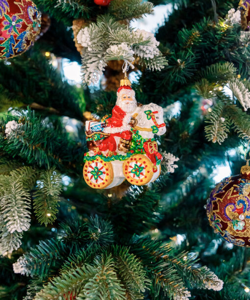 Santa on a horse  1k0a6582