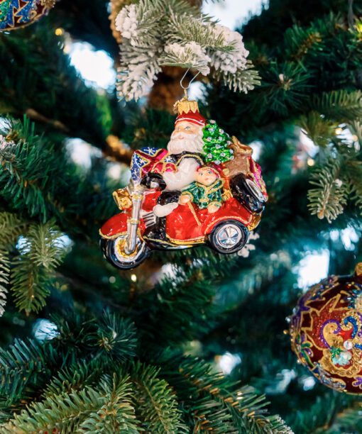 Santa on a motorcycle  1k0a6584