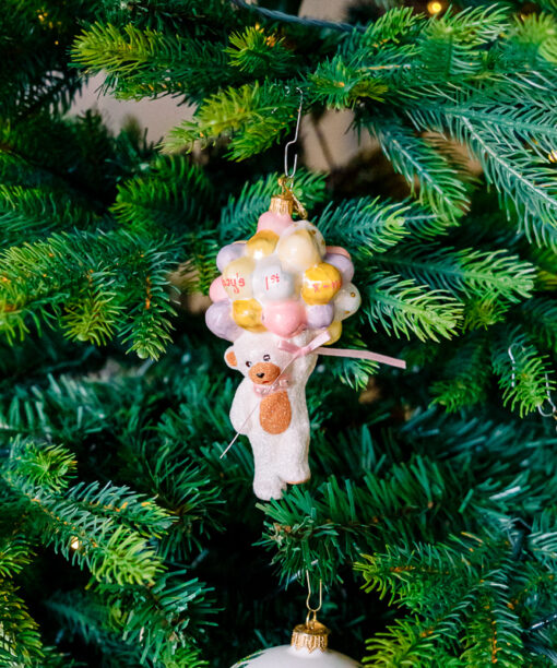 Teddy bear for the girls's first Christmas  1k0a7521