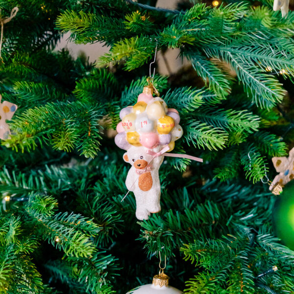 Teddy bear for the girls's first Christmas 1k0a7521
