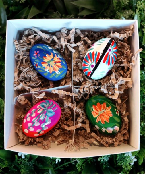 Set - Wooden  Easter eggs  Zd 15