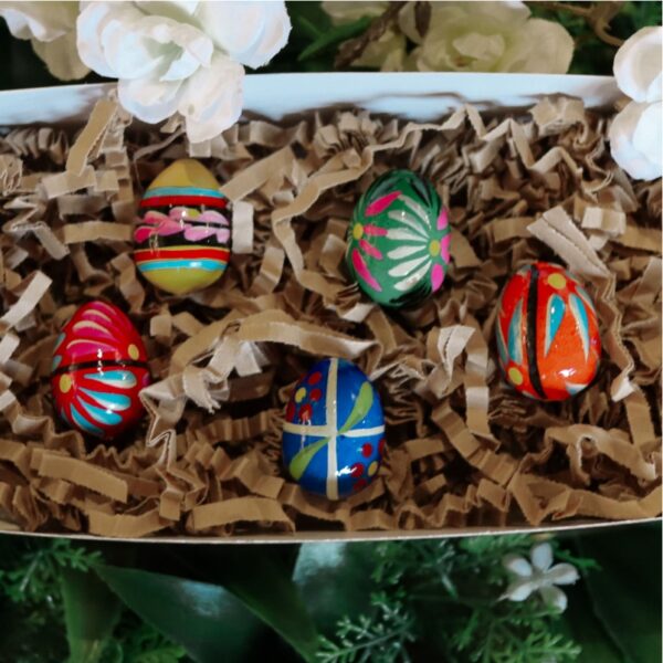 Set Wooden eggs - colors Zd 18