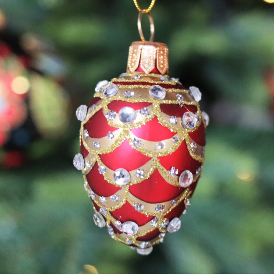 Jajka - Mini jajko - czerwona szyszka  Img 7632 2 scaled