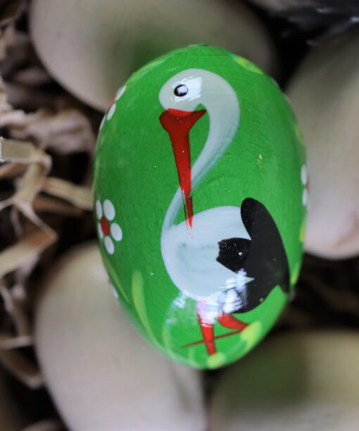 Wooden Easter egg - Lamb on red  Img 8052 2 scaled