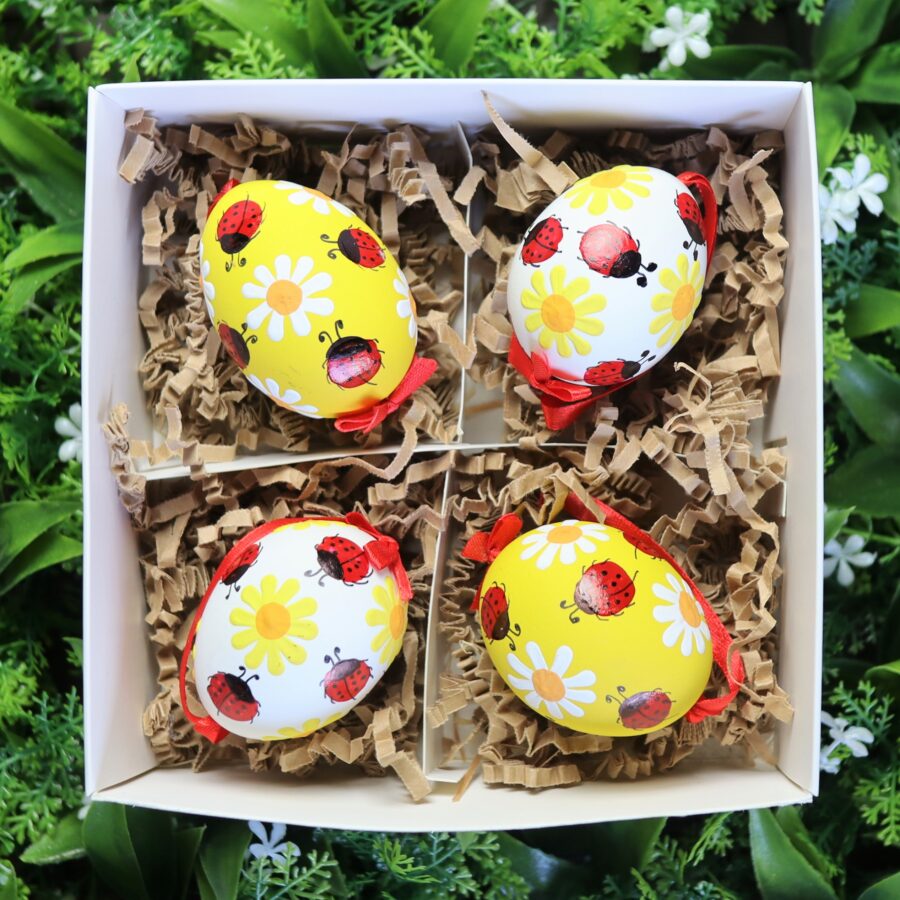 Zestaw pisanek kolorowych - Słoneczne biedronki  Img 8150 2