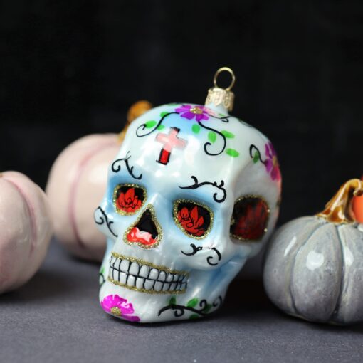 Halloween - Biała Czaszka - Santa muerte Img 0321 scaled