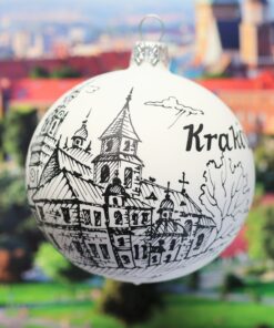 Bombki Krakowskie - Kraków czarno-biała  Img 0371