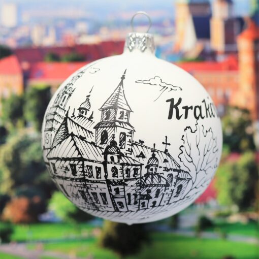 Bombki Krakowskie - Kraków czarno-biała Img 0371