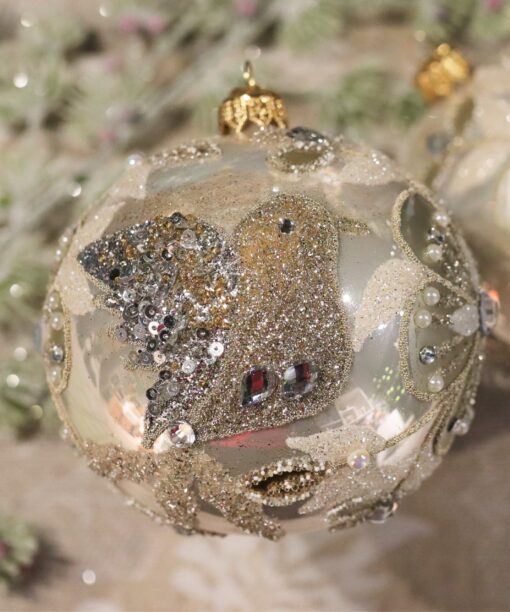 Dove and flower on a pearl background  Img 0486 scaled