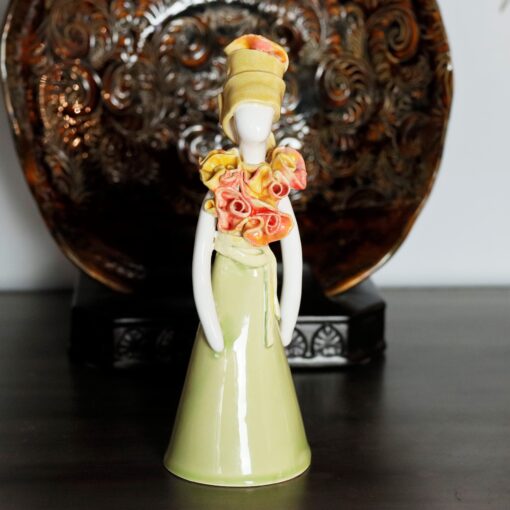 Damy ceramiczne - Dama w kwiatach Mg 3194 scaled