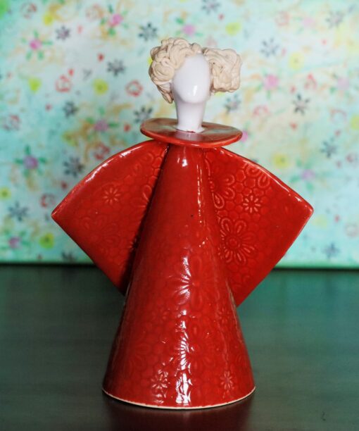 Anioły ceramiczne - Czerwony Aniołek  Mg 3213 scaled