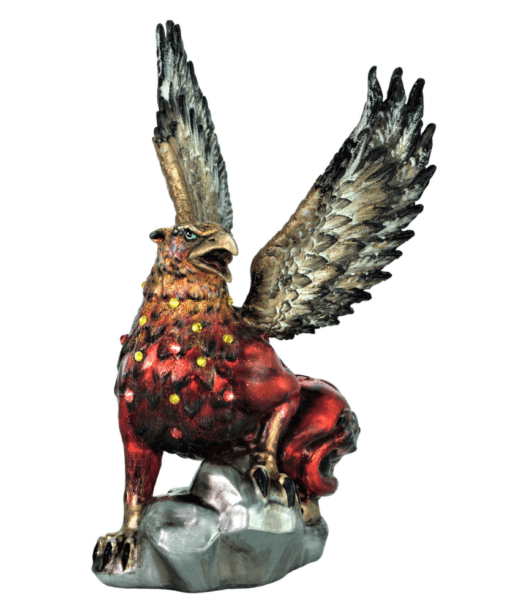 Kolekcja jubilerska - Jubilerski gryf czerwony  4844c
