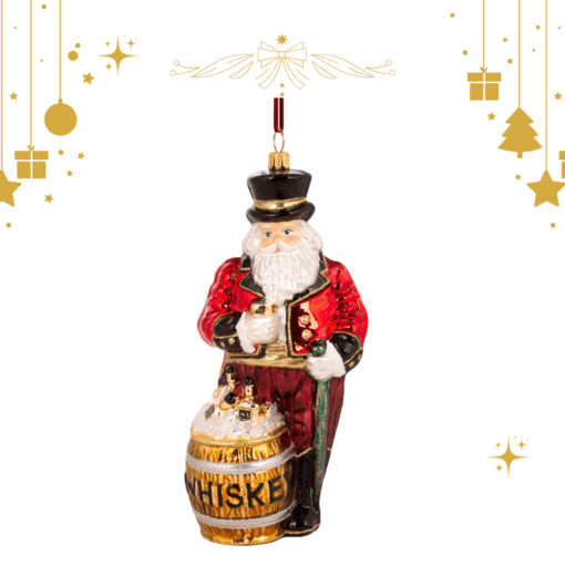 Mikołaje - Mikołaj z beczką Whiskey S804