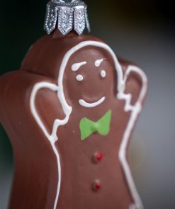 Gingerbread Collection - gingerbread boy with bow tie  Bombkarnia 1225 073