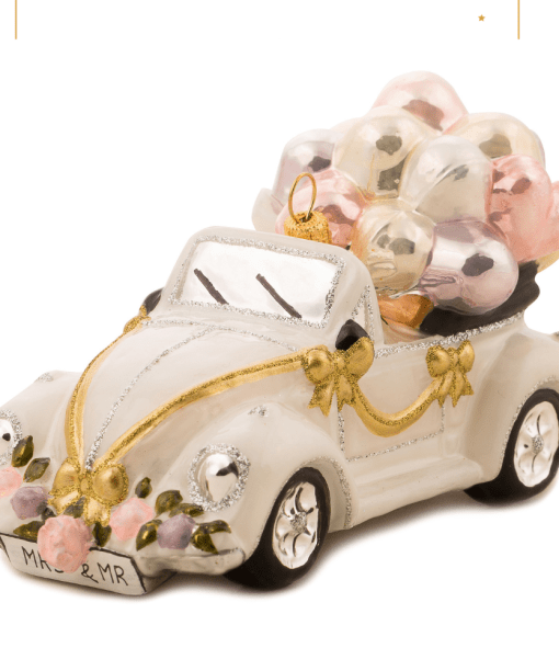 Samochody - ślubny kabriolet z balonami  S900