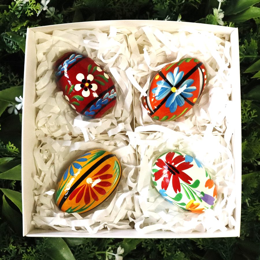 Zestaw pisanek drewnianych - Wiosenne kolorowe pisanki  Mg 6524 scaled