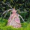Dress- Light pink dress with feathers  S6 bombkarnia scenografia 22