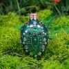 Eggs - Mini egg - crystals on green S6 bombkarnia scenografia 34