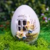 Easter Collection - Ceramic dekorative egg with chicks S6 bombkarnia scenografia 49