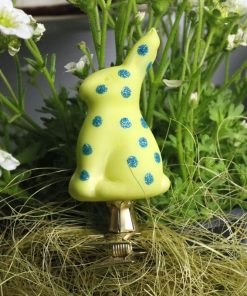Zajączek na klipsie - lemonkowy Bocian Mg 6716