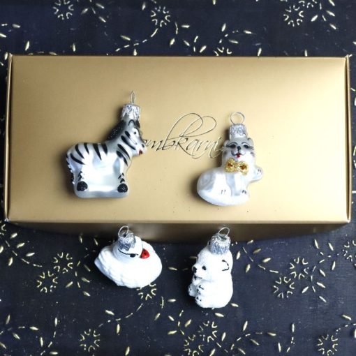 Mini set - White animals Mg 7033