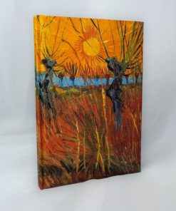 Vincent van Gogh - NOTES A5 80k - "Willows at sunset"  S8 bombkarnia scenografia 023