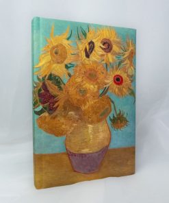 Vincent van Gogh - NOTES A5 80k - "Sunflowers, 1889"  S8 bombkarnia scenografia 025