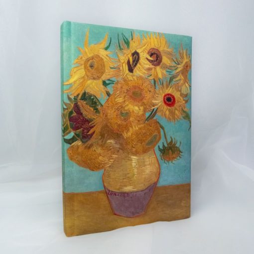 Vincent van Gogh - NOTES A5 80k - "Sunflowers, 1889" S8 bombkarnia scenografia 025