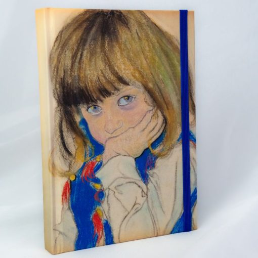 Stanisław Wyspiański - NOTES B6 96k - "Portret chłopca (Józio Feldman), 1905" S8 bombkarnia scenografia 028