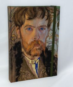 Stanisław Wyspiański - NOTEBOOK B6 96k - "Self-portrait, 1902"  S8 bombkarnia scenografia 029