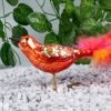 Birds – Spring bird on the clip – orange S8 bombkarnia scenografia 03